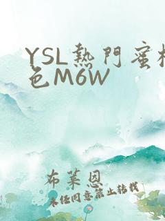 YSL热门蜜桃色M6W