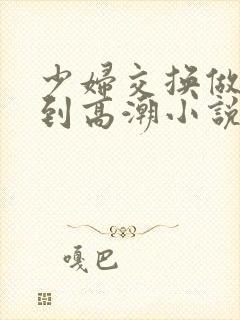 少妇交换做爰做到高潮小说