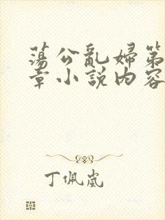 荡公乱妇第51章小说内容