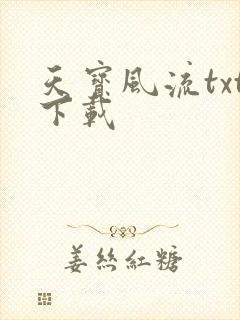 天宝风流txt下载