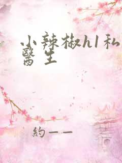 小辣椒h1私人医生