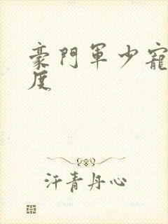 豪门军少宠妻无度