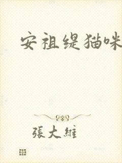 安祖缇猫咪抱抱