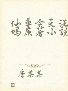 仙尊今天洗白了吗原著小说