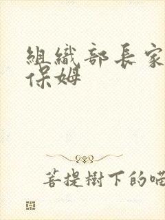 组织部长家的小保姆