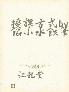 授课方式by肉馅小水饺笔趣阁