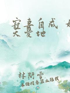 宠妻自成  婚天爱地