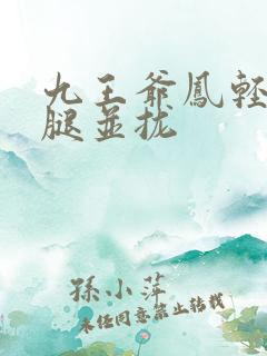 九王爷凤轻尘把腿并拢