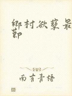 乡村欲孽最新章节