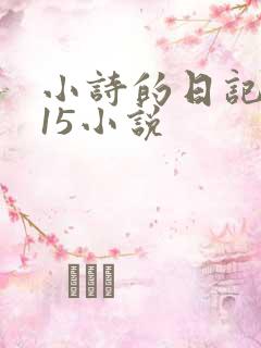 小诗的日记1一15小说