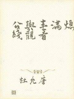 公与丰满熄4在线观看