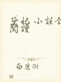 黛妃 小说全文阅读