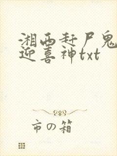 湘西赶尸鬼事之迎喜神txt