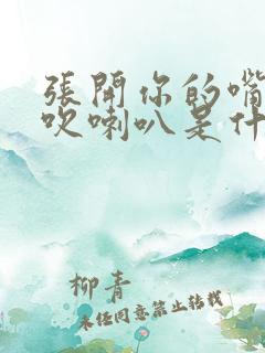 张开你的嘴给我吹喇叭是什么歌