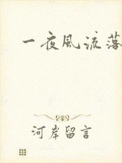 一夜风流落裔