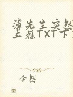 薄先生突然黏她上瘾TXT下载