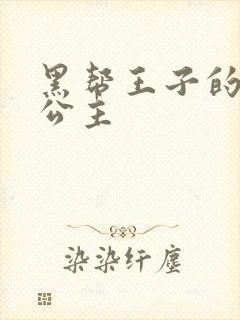 黑帮王子的淘气公主