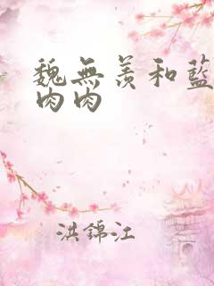 魏无羡和蓝忘机肉肉