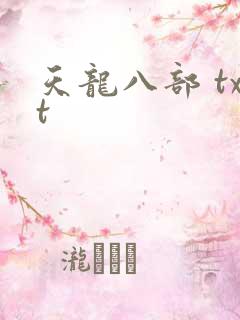 天龙八部 txt