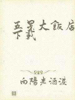 五星大饭店小说下载