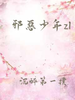 邪恶少年zl