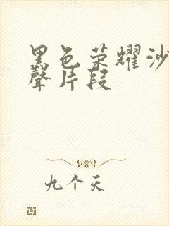 黑色荣耀沙发原声片段