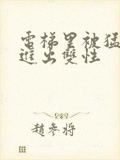 电梯里被猛烈的进出双性