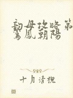 韵母攻略第二部鸾凤朝阳