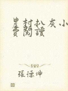 农村扒灰小说免费阅读