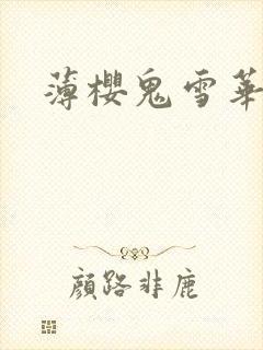 薄樱鬼雪华录