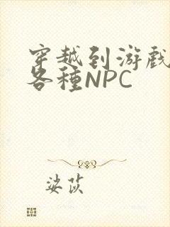穿越到游戏里和各种NPC