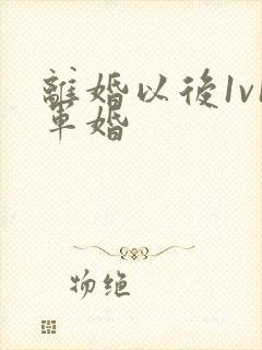 离婚以后1v1军婚