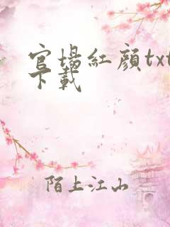 官场红颜txt下载
