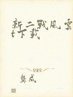 新二战风云txt下载