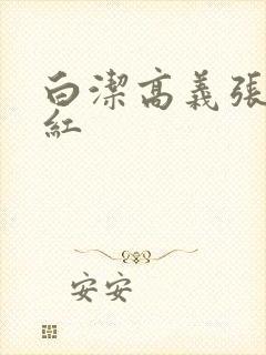 白洁高义张敏梅红