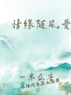 情缘随风爱淡淡