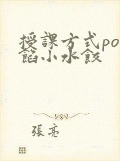 授课方式po肉馅小水饺
