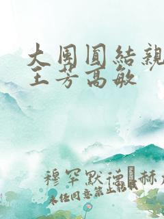 大团圆结亲情会王芳高敏