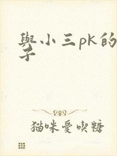 与小三pk的日子
