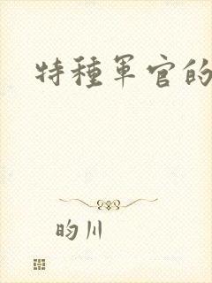 特种军官的宠妻