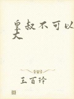 皇叔不可以 太大