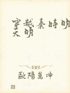 穿越秦时明月之天明