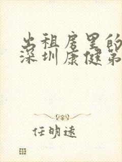 出租房里的交互深圳康健第二部