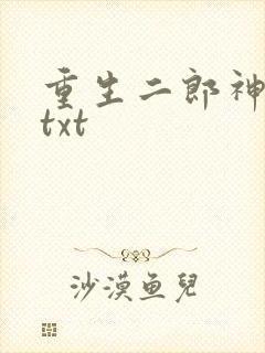 重生二郎神杨戬txt