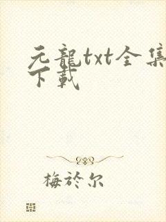 元龙txt全集下载