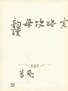 韵母攻略完整阅读