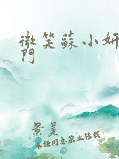 微笑苏小妍啪啪门