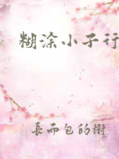 糊涂小子行大运