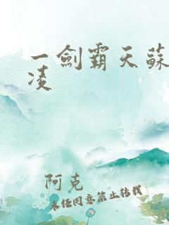 一剑霸天苏信赵凌