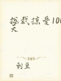 总裁掠爱100天